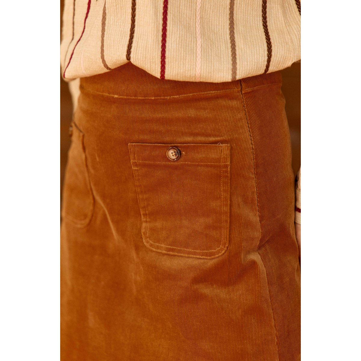 JUPE uni JADA 15-camel, LA PETITE ETOILE