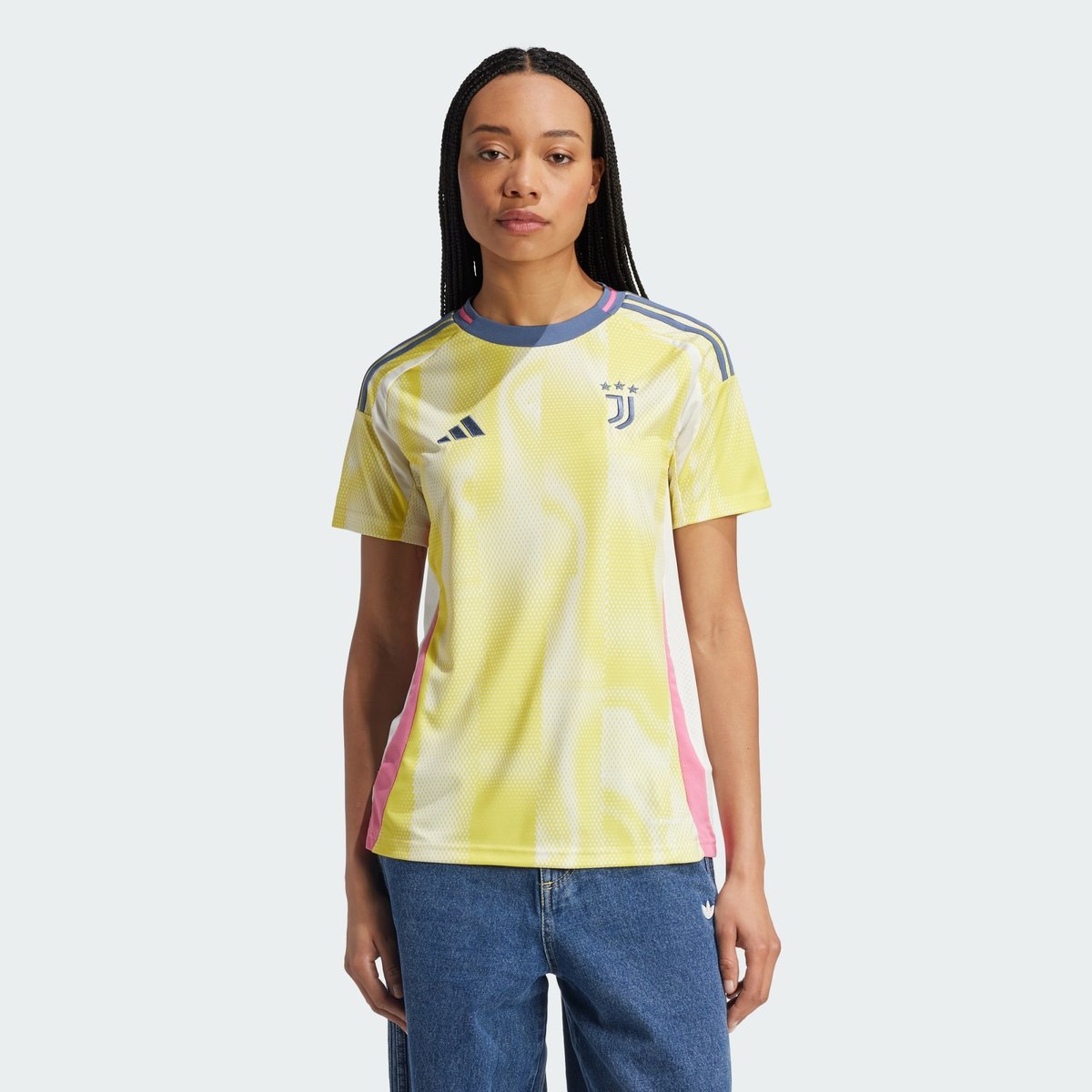 Maillot Extérieur Juventus 24/25 pure sulfur, adidas Performance