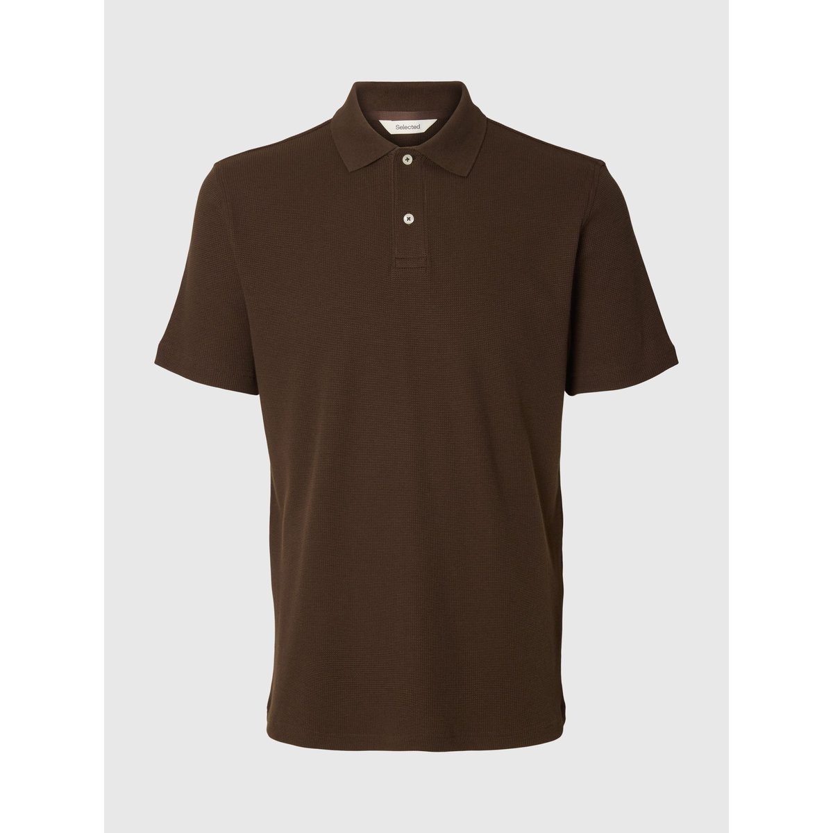 Polo marron - bracken, SELECTED