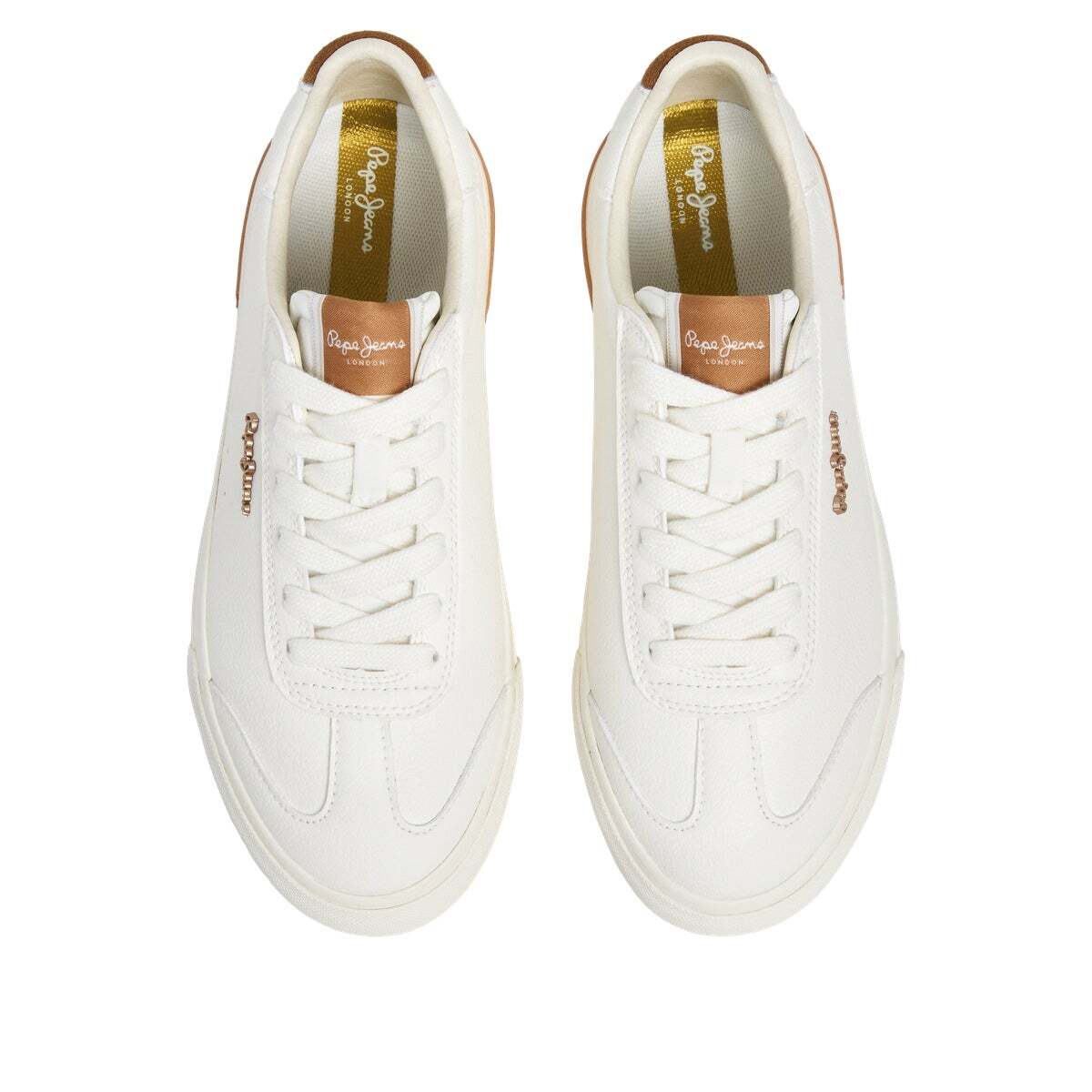 Kenton - Baskets Classiques À Lacets blanc cassé, PEPE JEANS