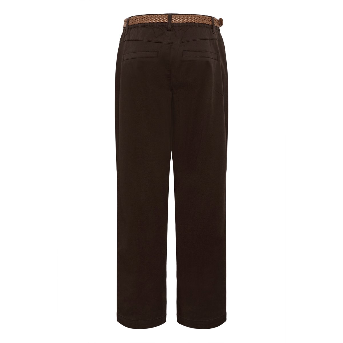 Pantalon casual marron java, CREAM