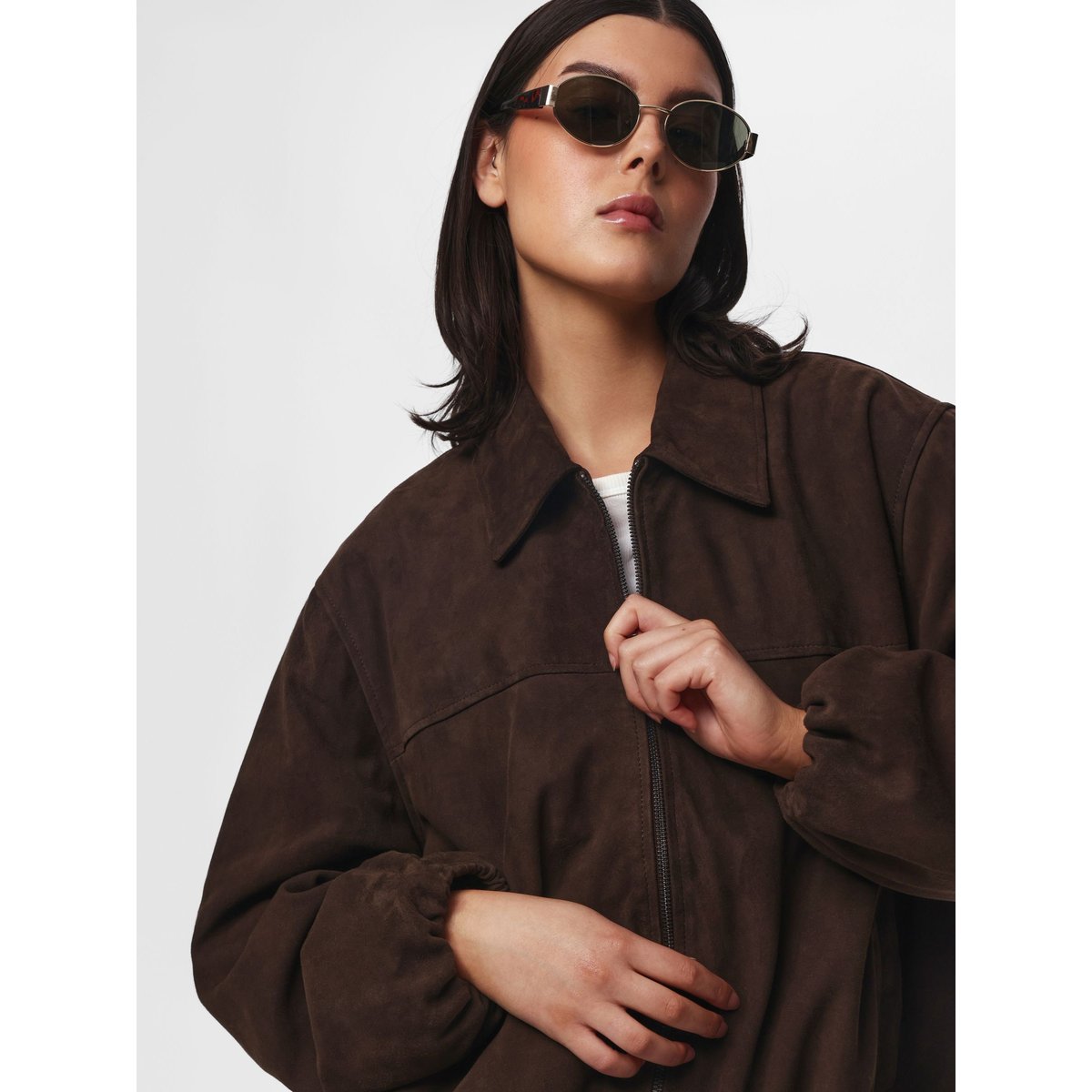 Veste Bomber marron - hot fudge2, PIECES