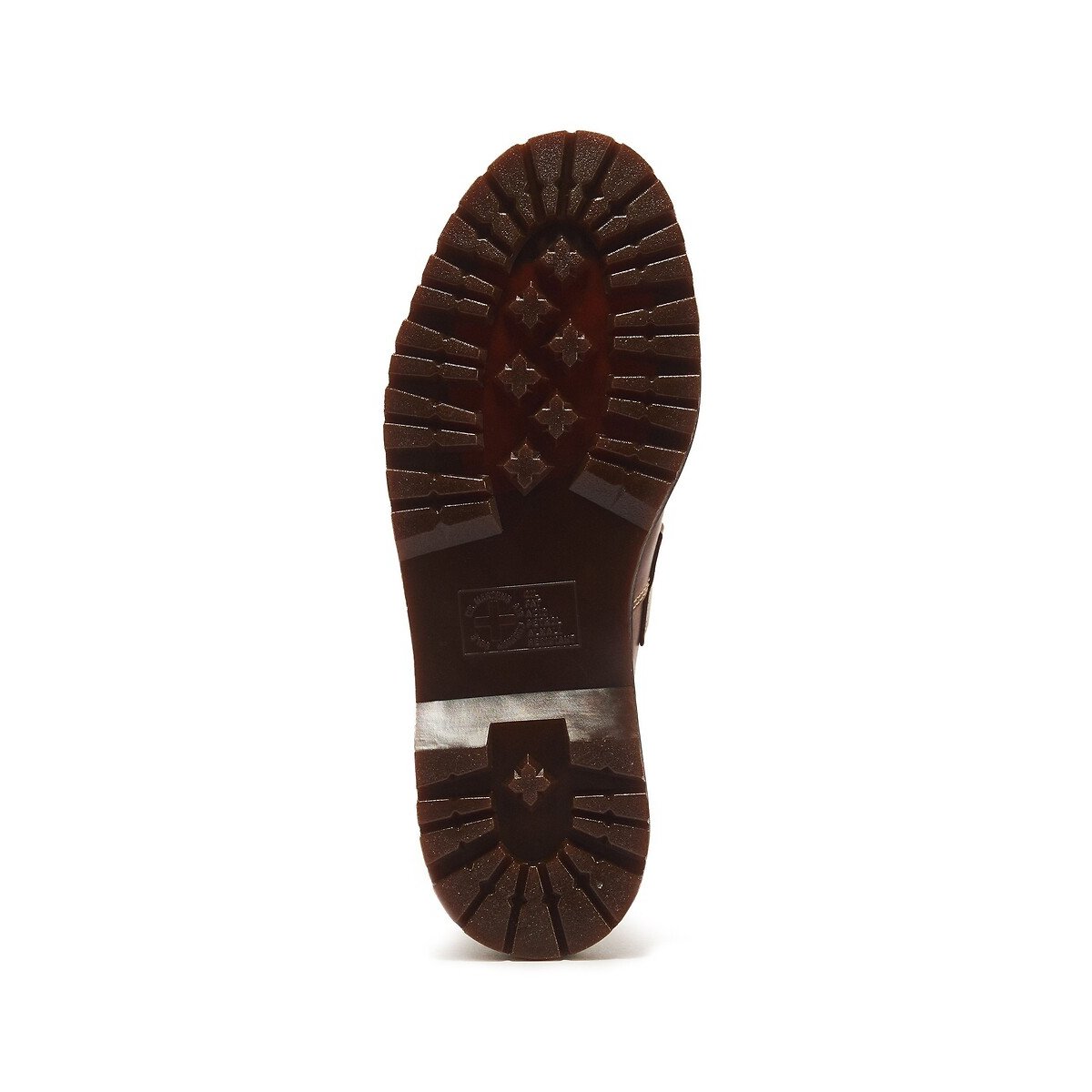 Mocassini Adrian Ben Tassel in pelle Orleans marrone, DR. MARTENS
