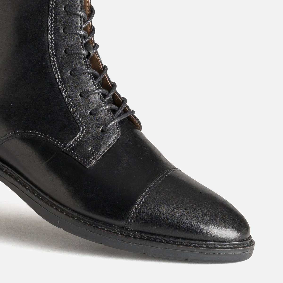 Boots en cuir LYSIAS noir, ERAM