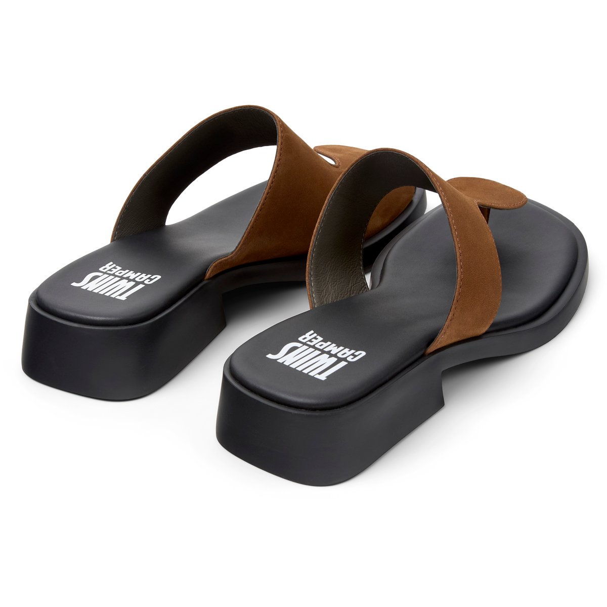 Sandales Cuir DANA TWINS marron moyen, CAMPER