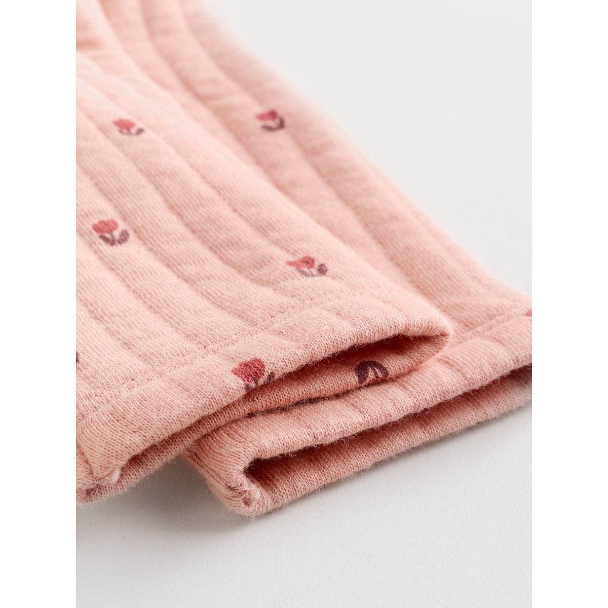 Grenouillère matelassée bébé, lot de 2 rose/crème, NEXT