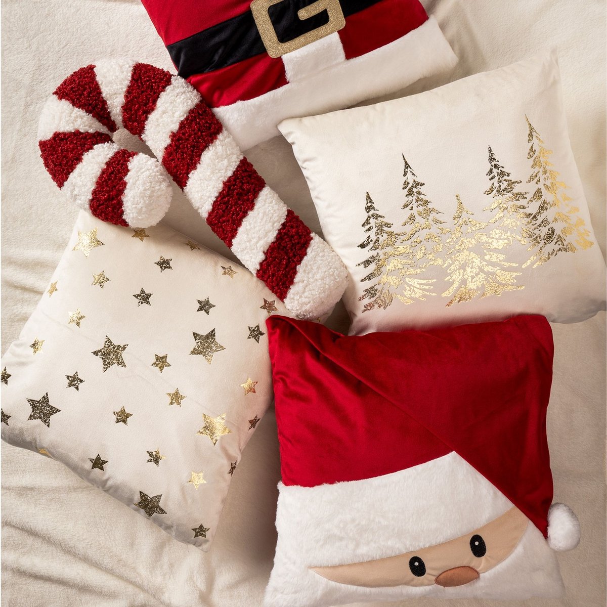 Coussin Starry Sky blanc, DUTCH DECOR