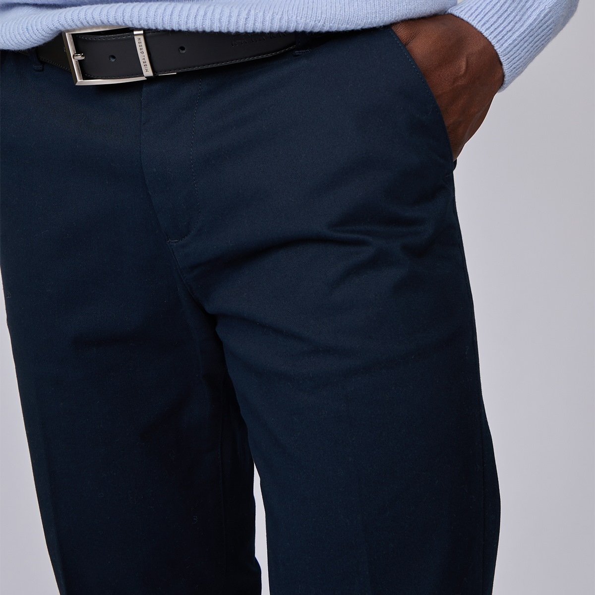 Pantalon ville bleu marine, MISE AU GREEN