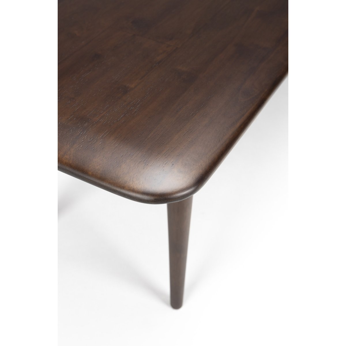 Table basse design carré en bois, L.85 , ELROY marron, DUTCHBONE