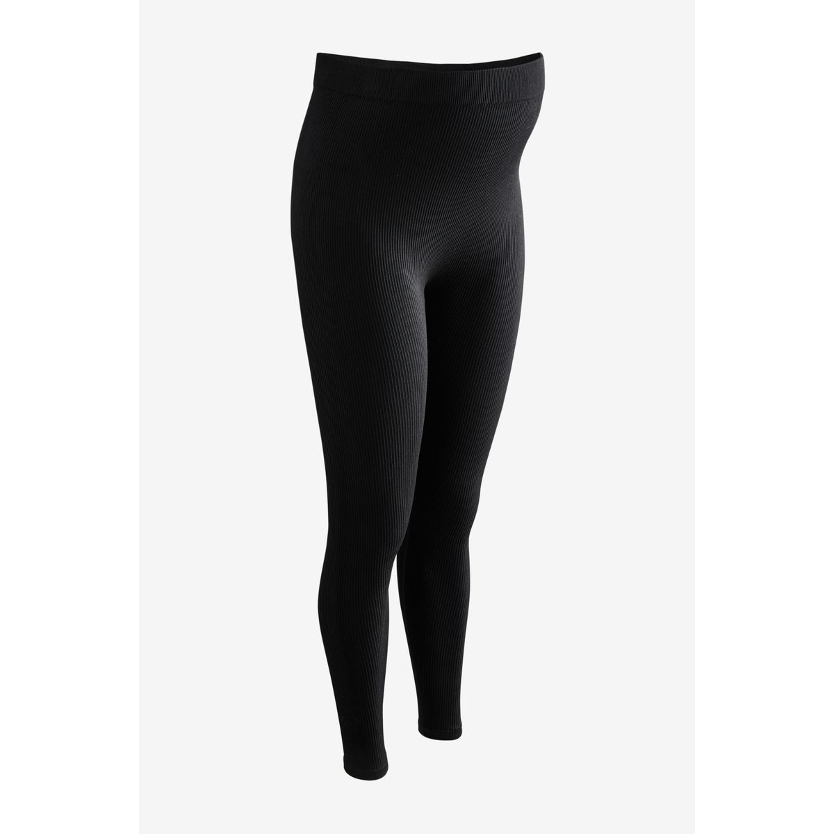 Legging de grossesse côtelé sans coutures noir, NEXT