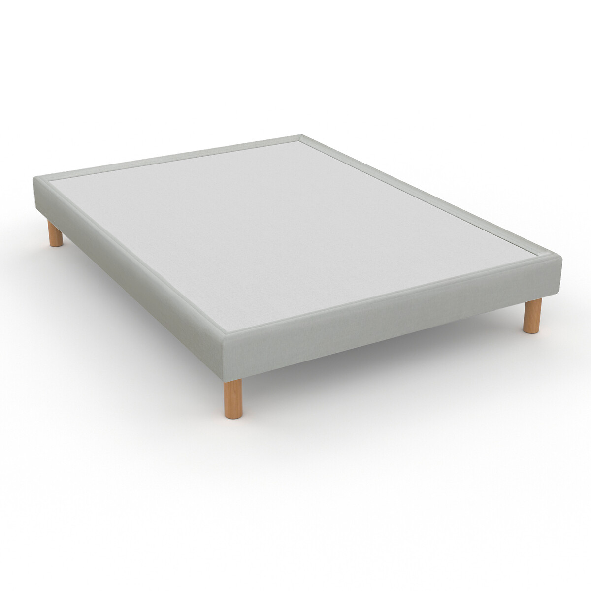 Sommier tapissier ressorts boxspring  gris chiné, LA REDOUTE INTERIEURS