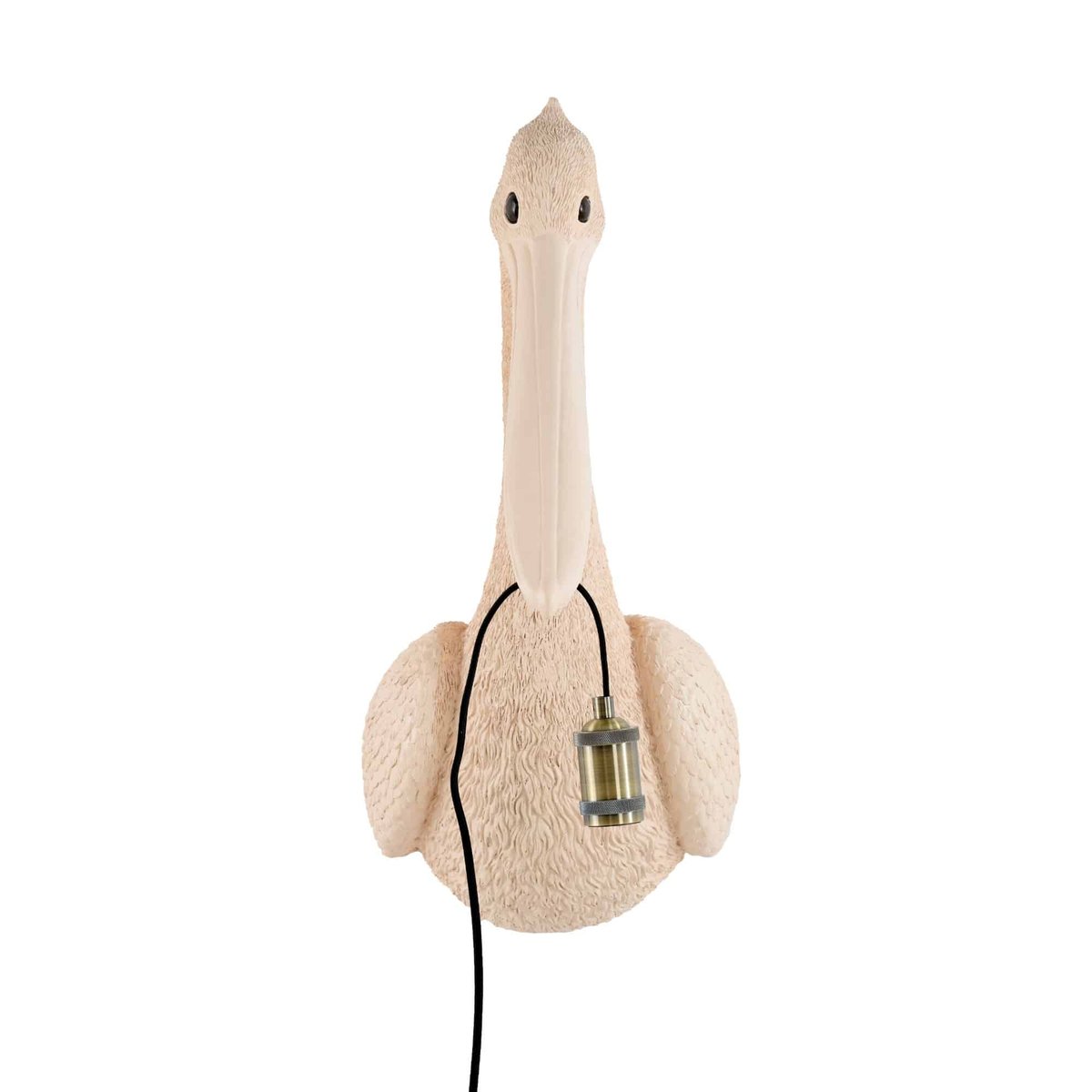 Lampe Murale Plastique PELIKAAN rose clair, LIGHT & LIVING