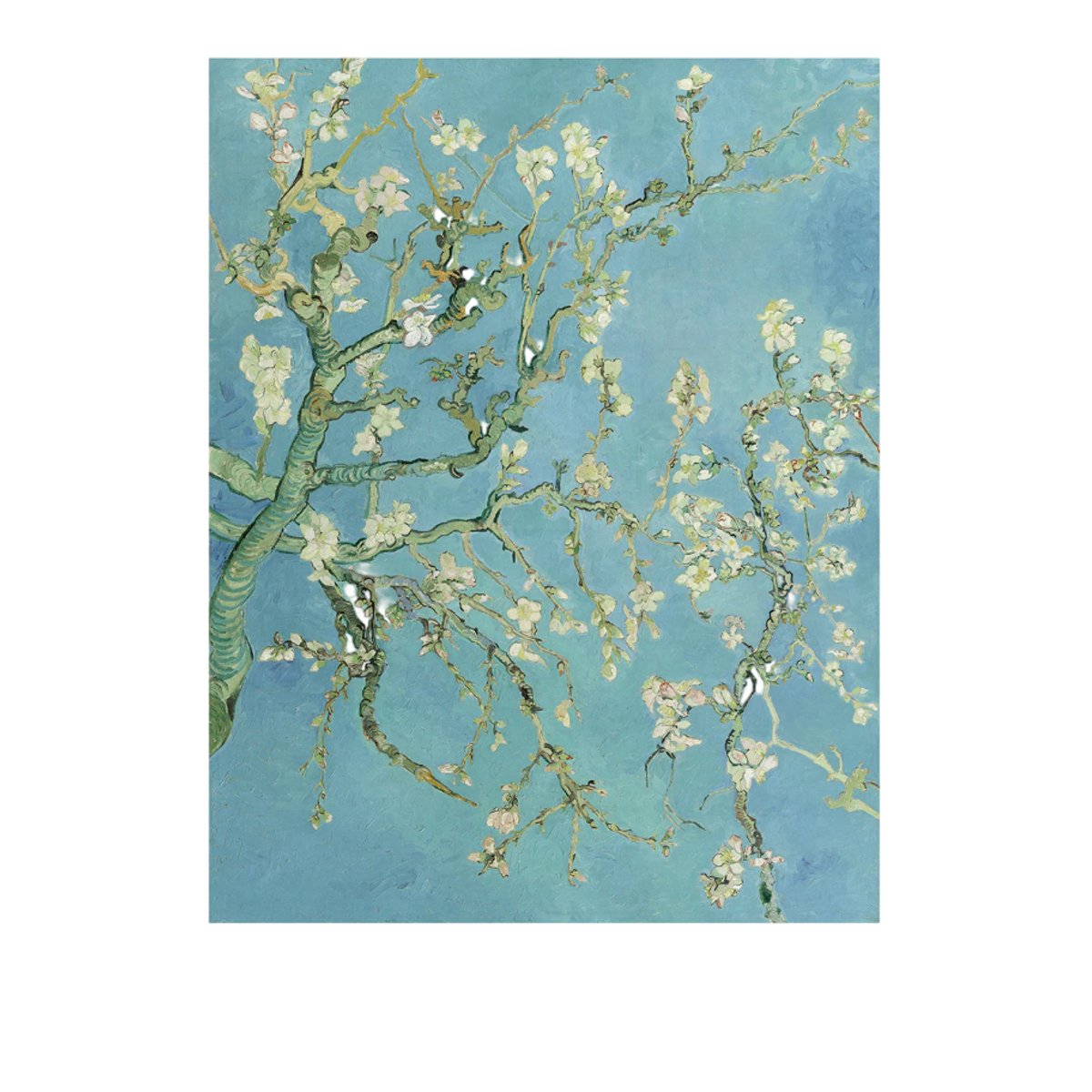 Affiche avec tableau décoratif, 20 x 30 cm beige, HANNUN