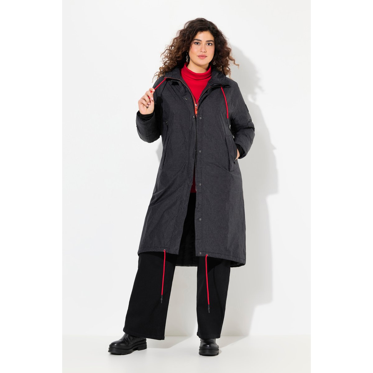 Manteau technique imperméable HYPRAR noir, ULLA POPKEN