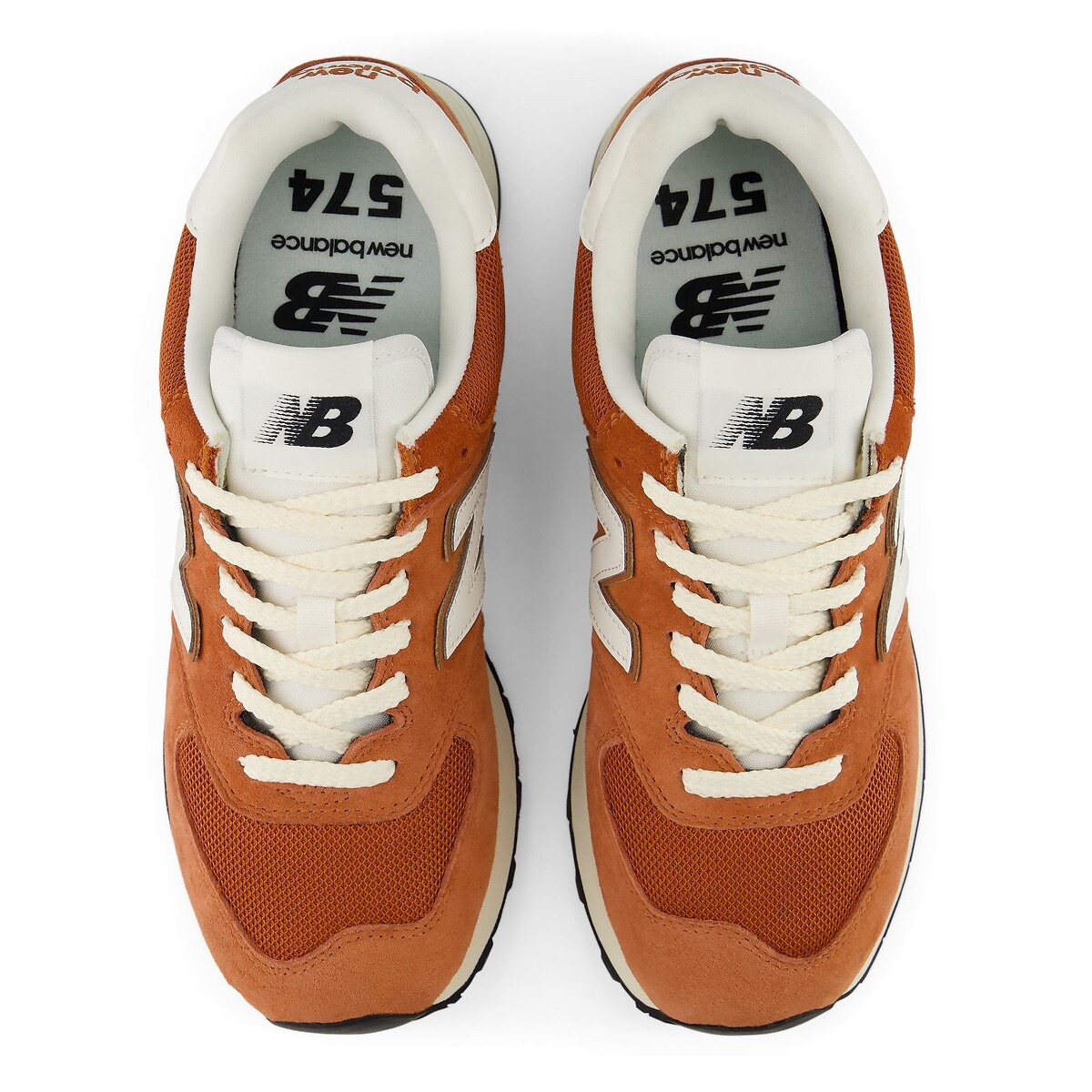 Baskets 574 rouge orangé, NEW BALANCE