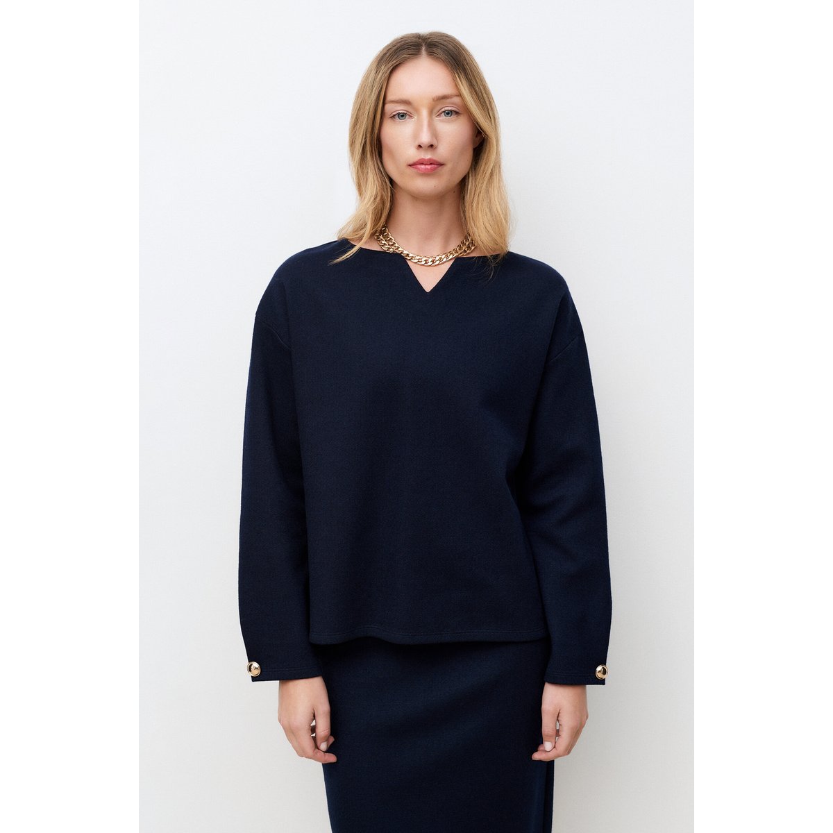 T-shirt Tninie bleu marine, CAROLL