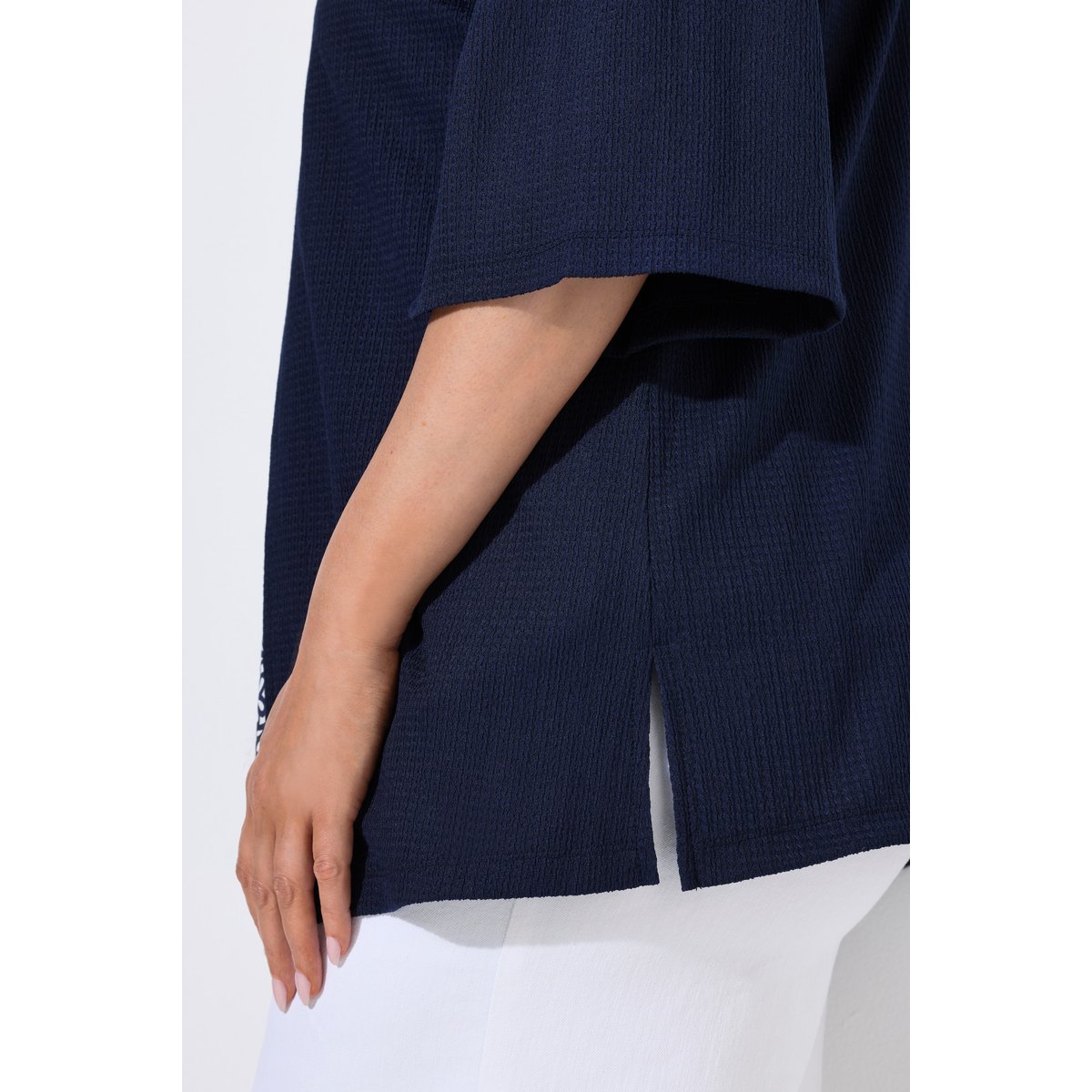 Veste, style kimono, sans fermeture marine, ULLA POPKEN