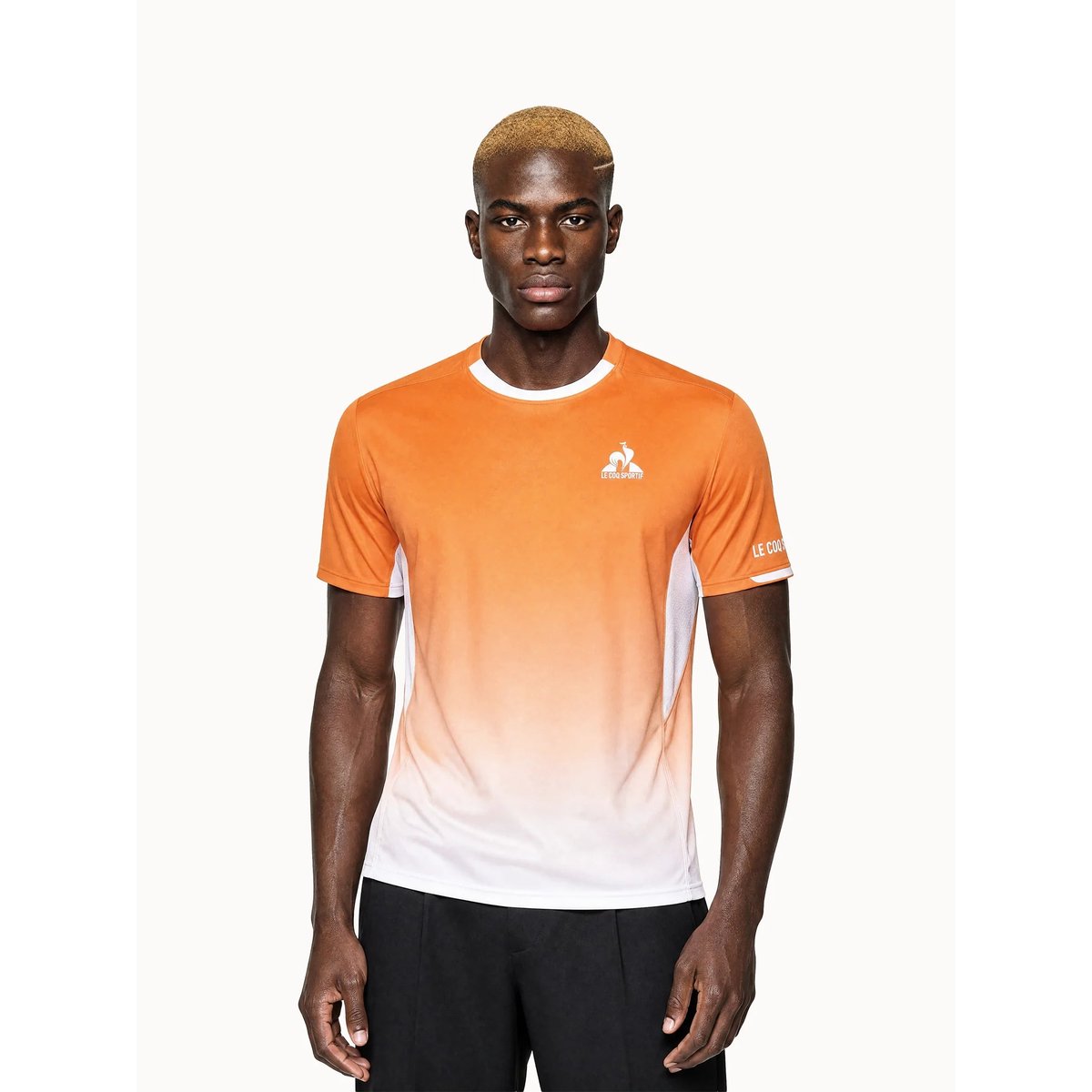T-shirt Tennis Performance apricot orange, LE COQ SPORTIF