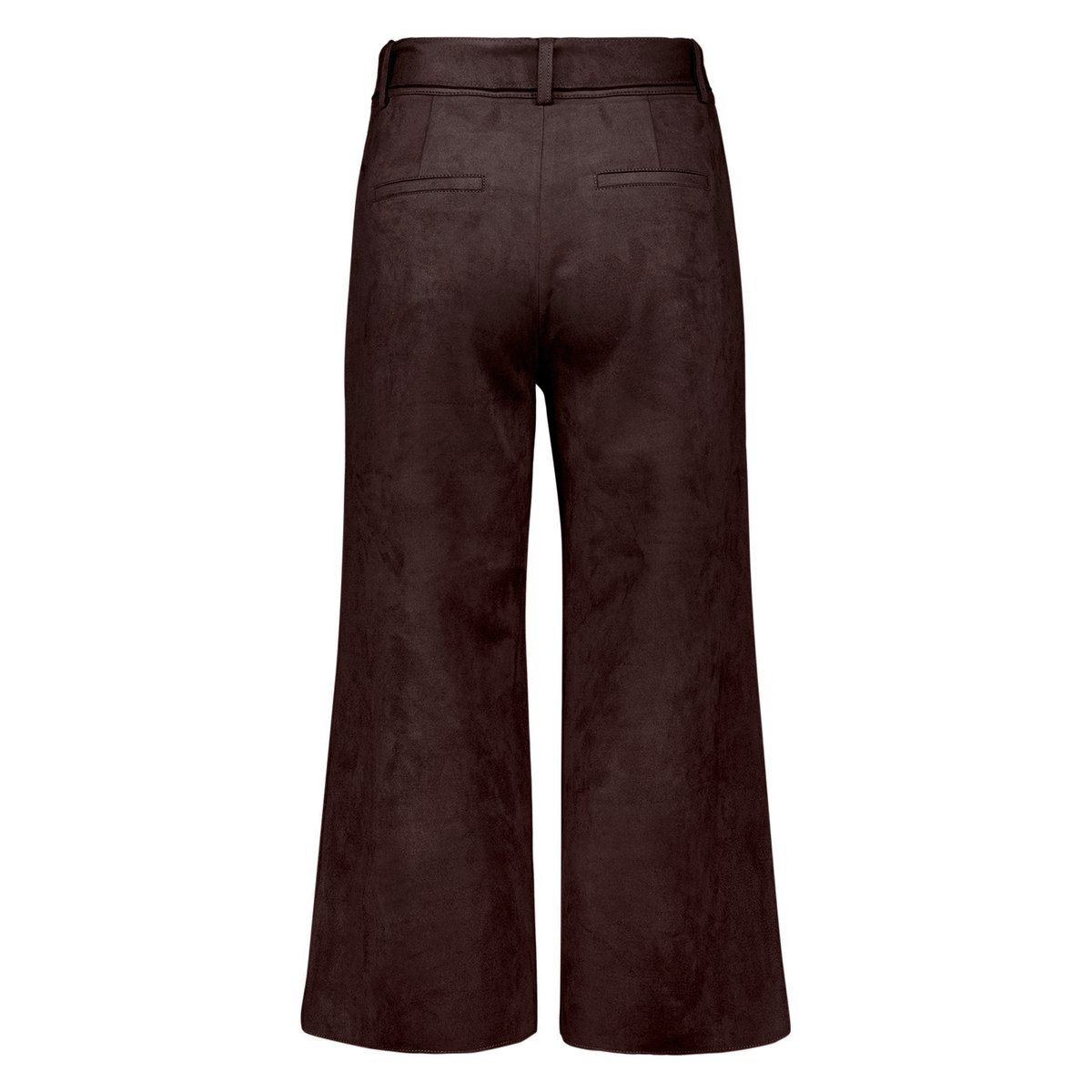 Jupe-culotte à ceinture à nouer chocolate plum, ZERO