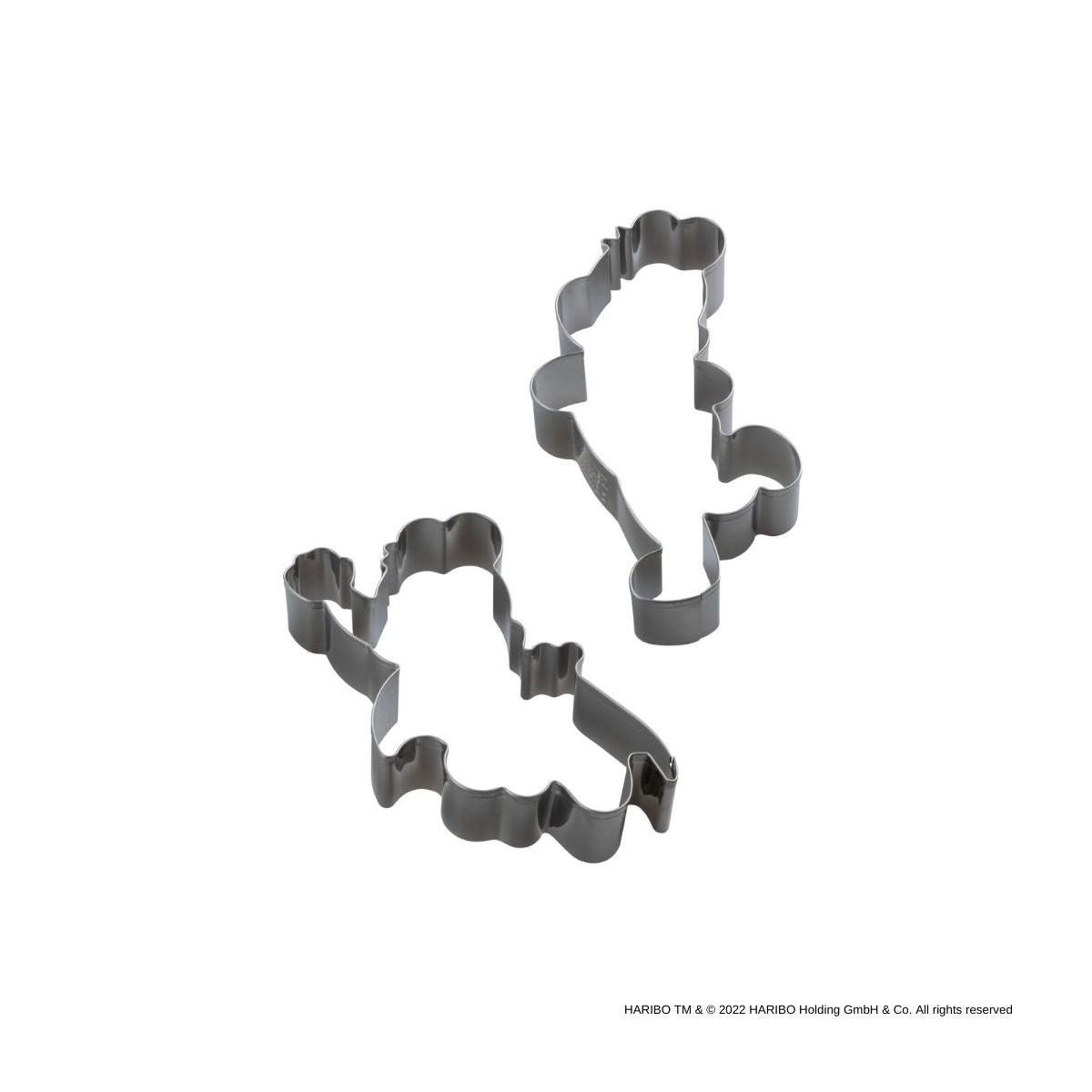 Lot de 2 emporte-pièces motif ourson HARIBO inox, ZENKER