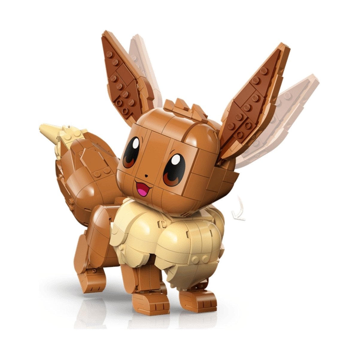 LEGO Pokémon - Evoli - 72151 marron, LEGO