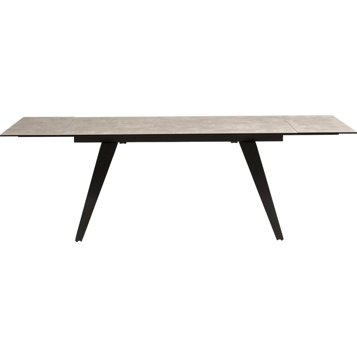 Table à rallonges en céramique, AMSTERDAM marron, KARE DESIGN