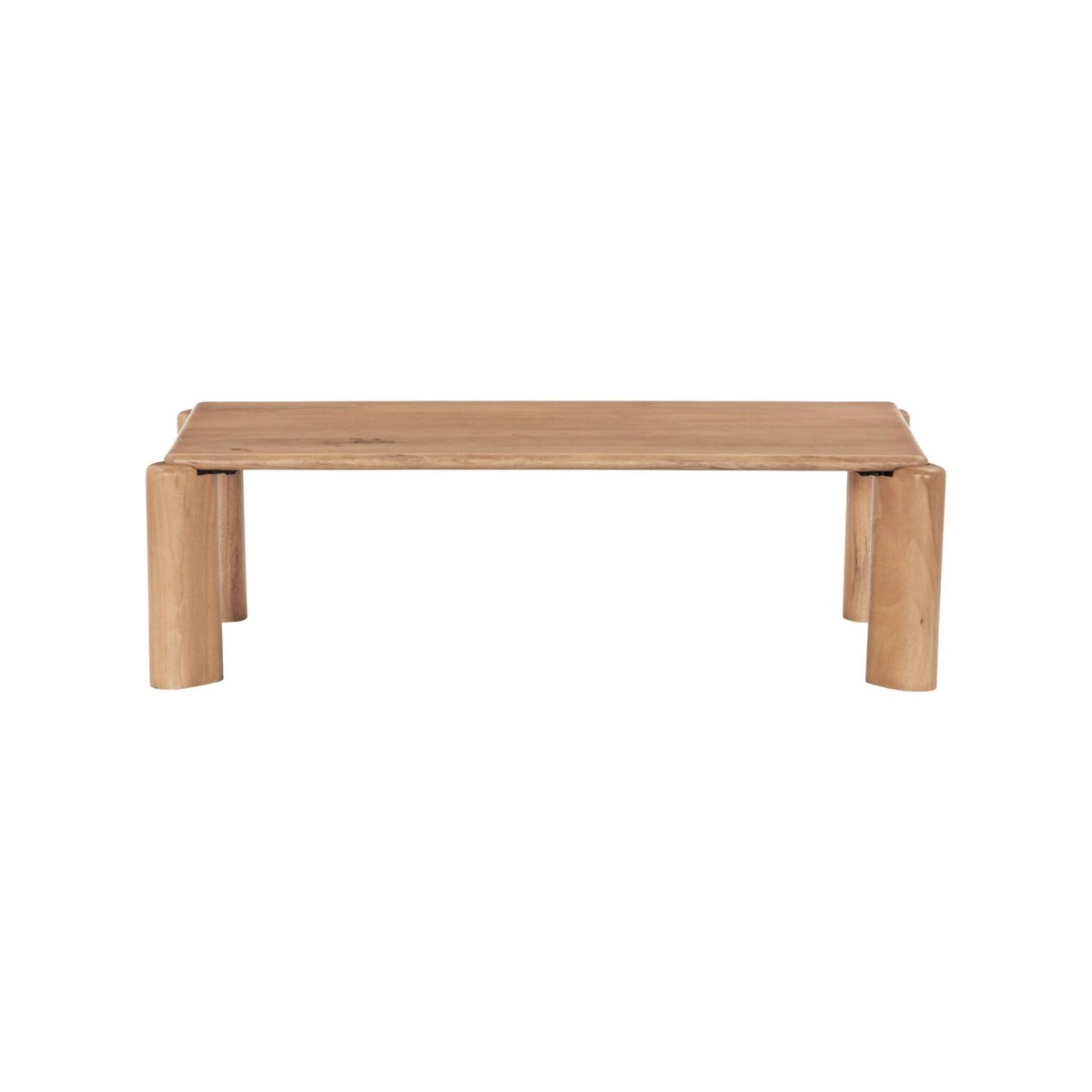 Table basse exotique rectangulaire bois de manguier PETRA naturel, SWEEEK