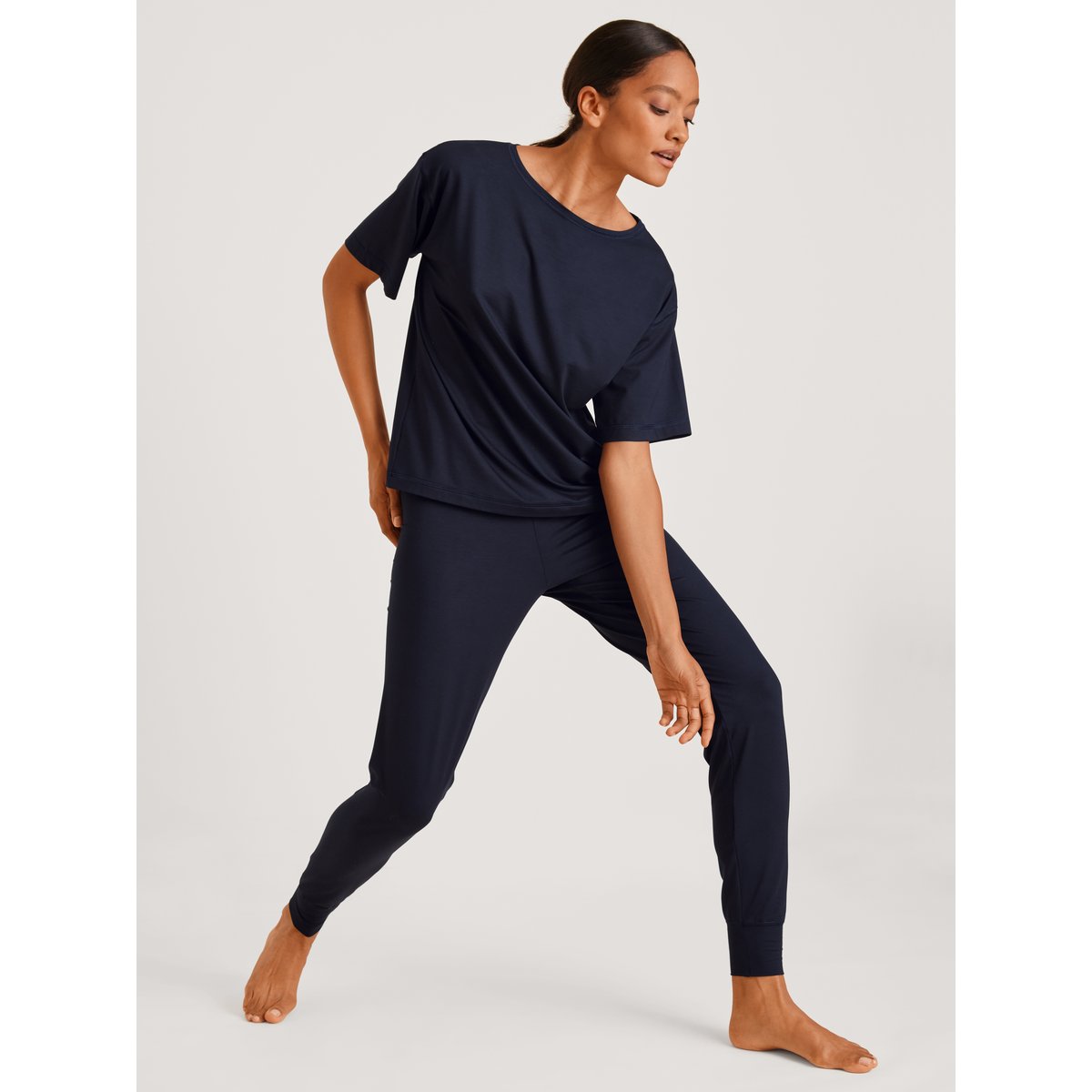 Pantalon Modal DEEPSLEEPWEAR BALANCING bleu lapis foncé, CALIDA