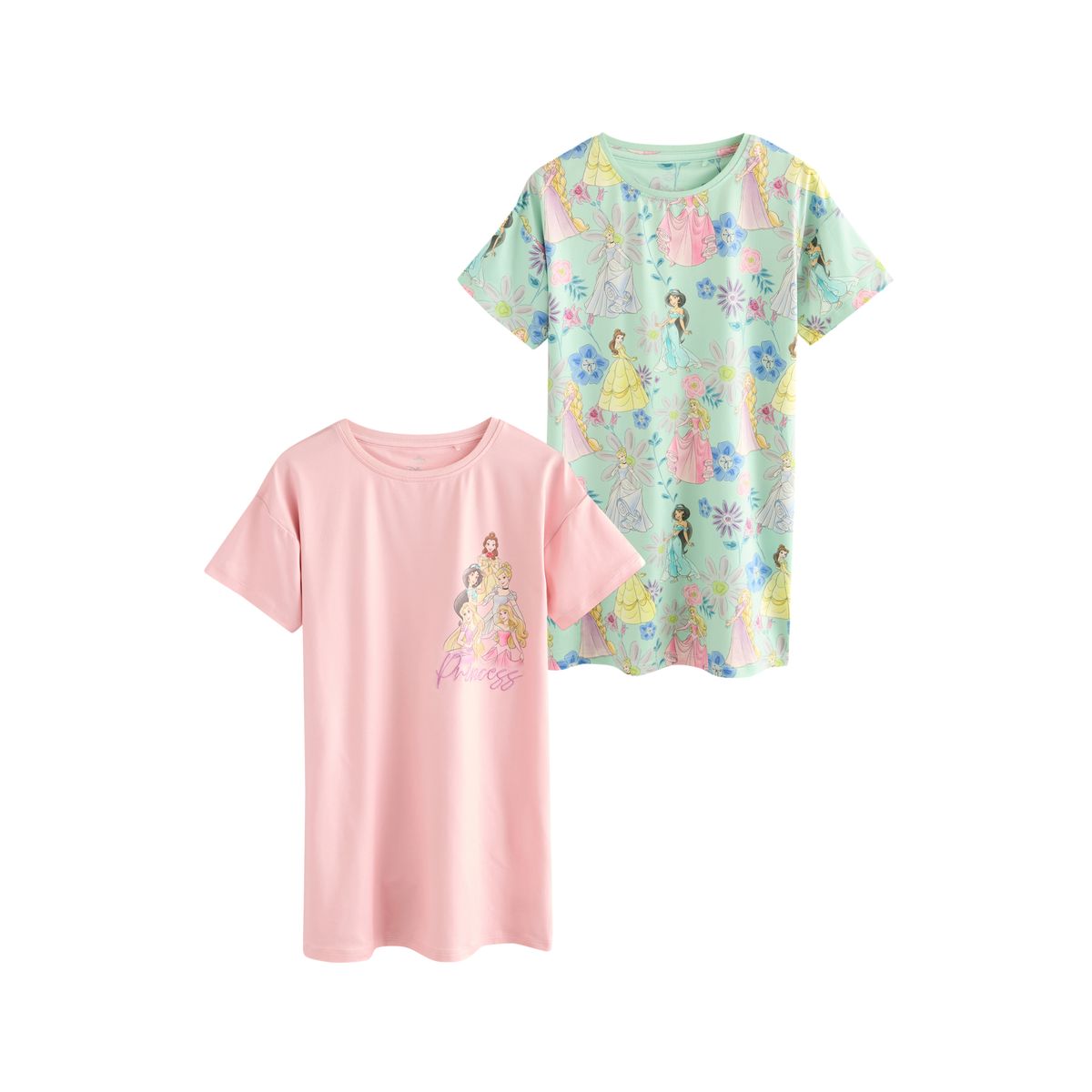Chemise de nuit princesse disney, lot 2 rose, NEXT