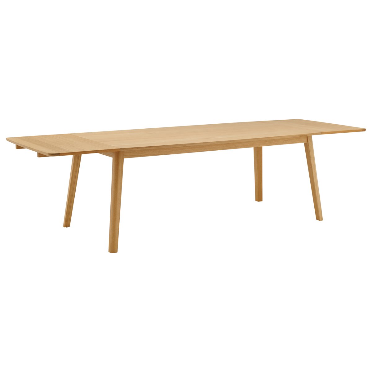 Table à manger rectangulaire extensible - ADELE bois clair, CAMIF