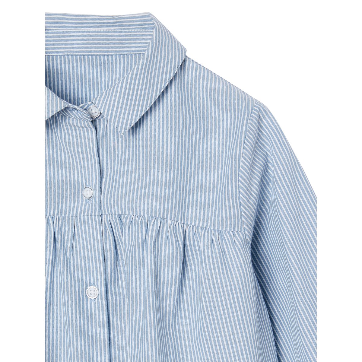 Chemise imprimée bleu ciel, VERTBAUDET