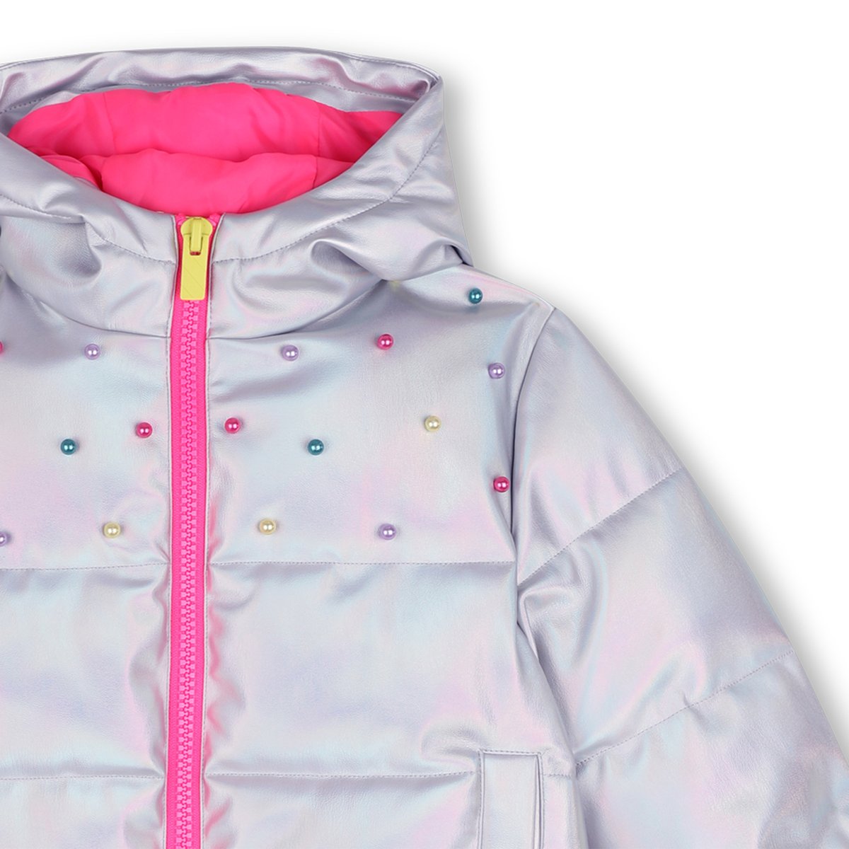 Doudoune à capuche nacre, BILLIEBLUSH