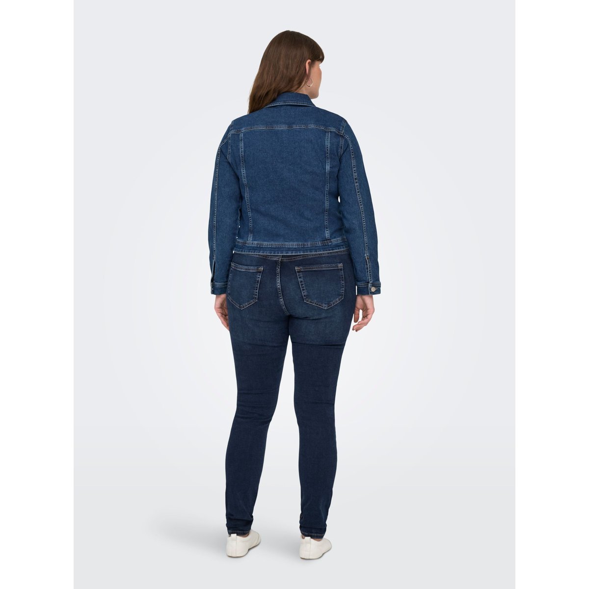 Jean Skinny dark blue denim, ONLY CARMAKOMA