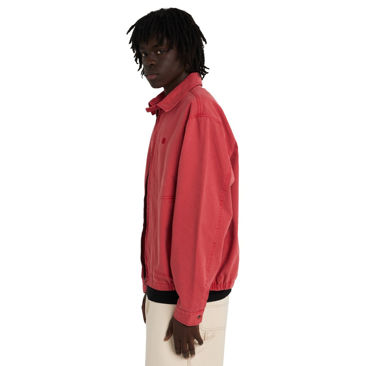 Veste Harrington HARRINGTON TWILL rouge cardinal, ELEMENT