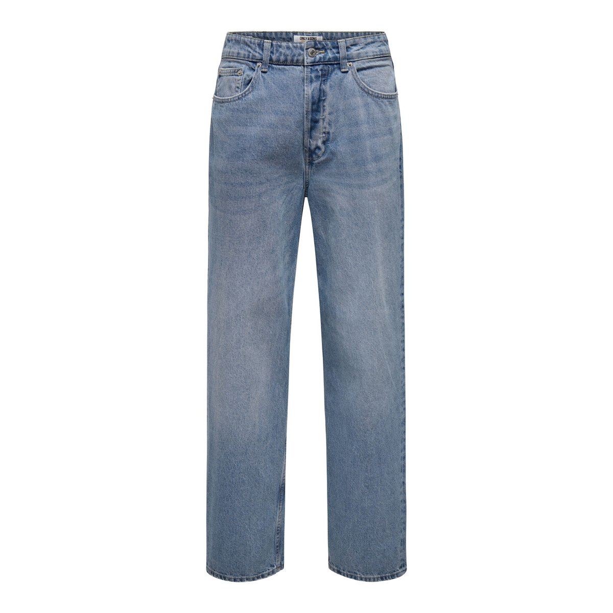 Jean À Coupe Ample light blue denim, ONLY & SONS