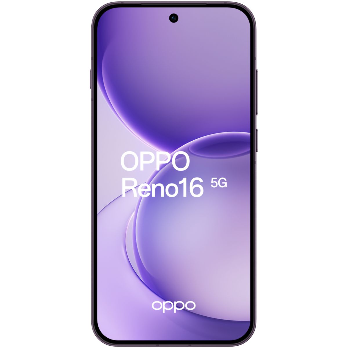 Smartphone Reno 16 512Go Noir Violet 5G couleur unique, OPPO