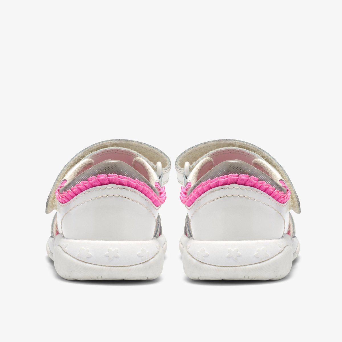 Sandales Cuir/Synthétique OSIAN BRILL T blanc, CLARKS