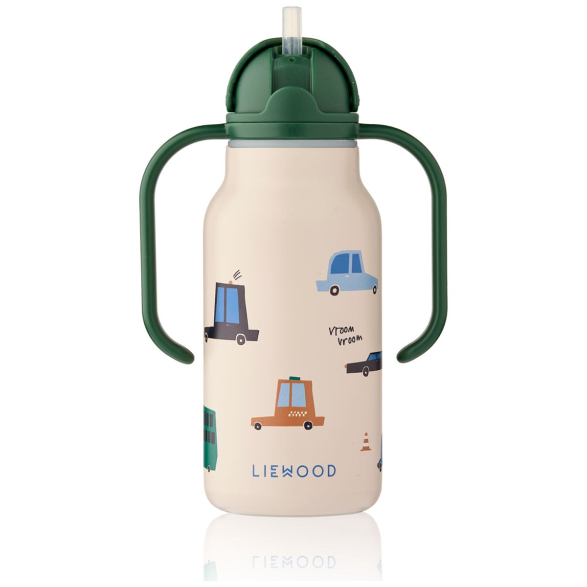 Gourde isotherme Kimmie ecru, vert, bleu, LIEWOOD