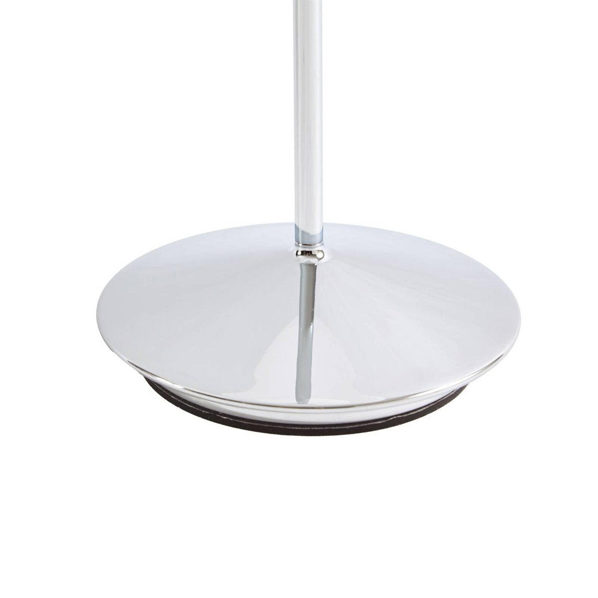 Luminaire de terrasse en verre designLED chrome, blanc, LUCANDE