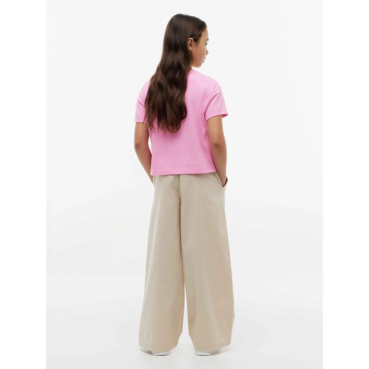 T-shirt met korte mouwen roze, TOMMY HILFIGER