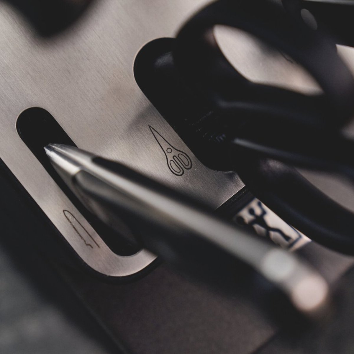 ZWILLING Pro Bloc de couteaux auto-aiguisant 7 pièces, anthracite anthracite, ZWILLING