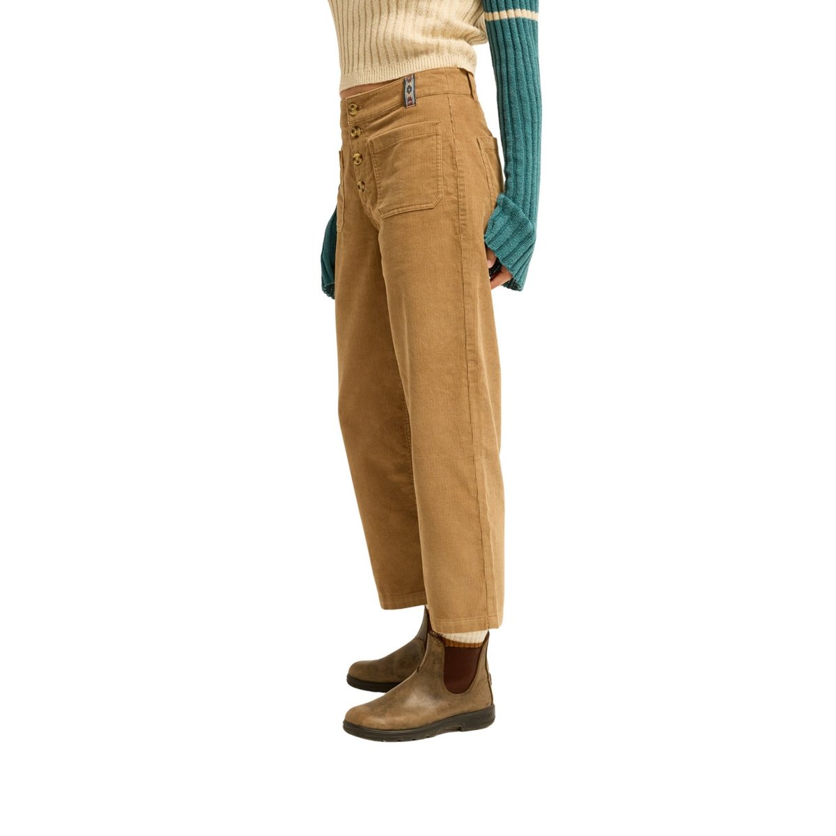 Pantalon en velours SINCE 73 SEA marron cement, BILLABONG