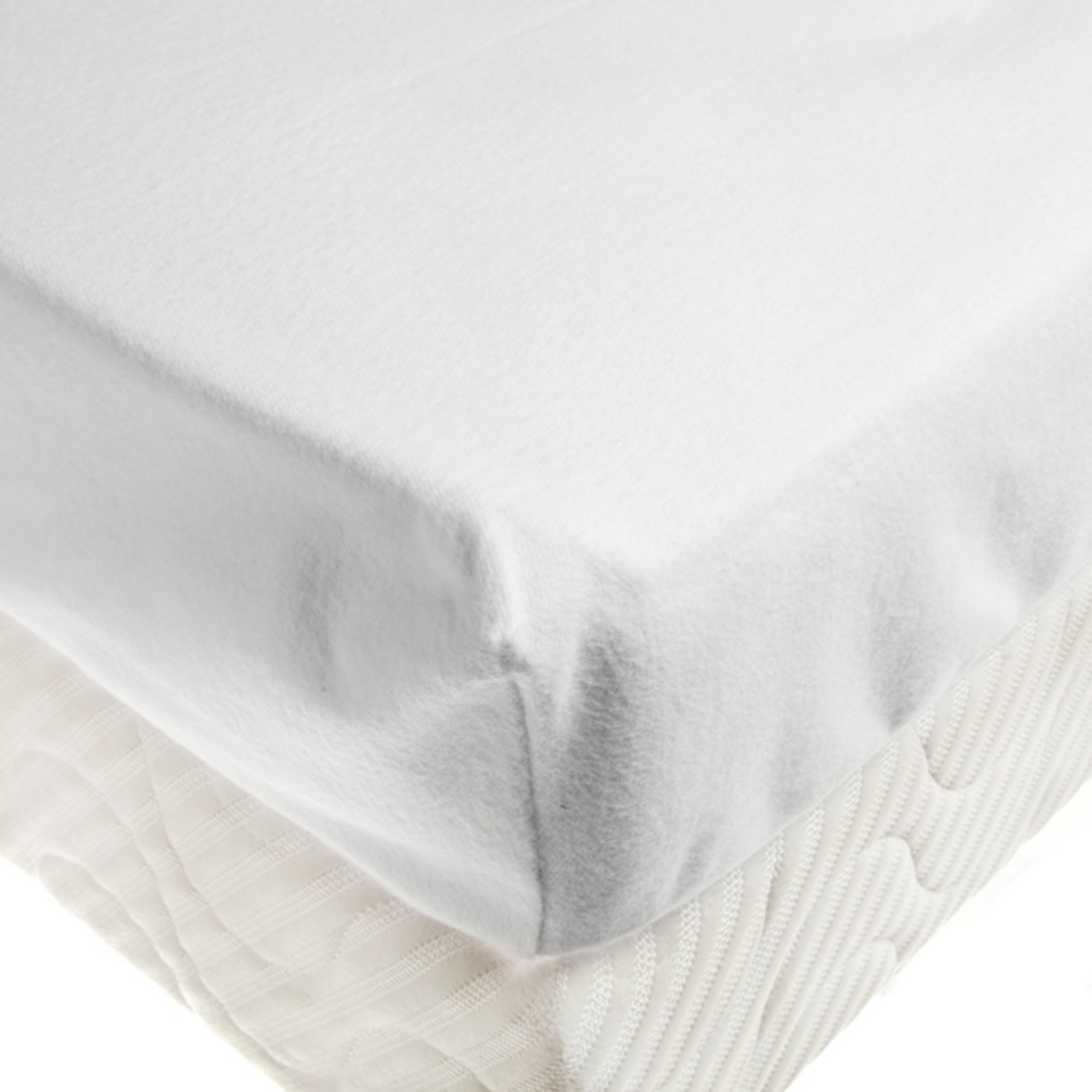 Protège matelas double - Molleton Impermeable blanc, TRADITION DES VOSGES