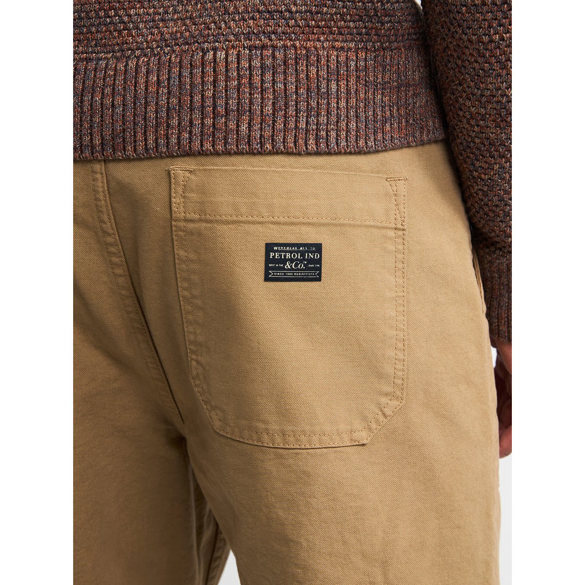 Pantalon en coton casual bennett orange oak, PETROL INDUSTRIES