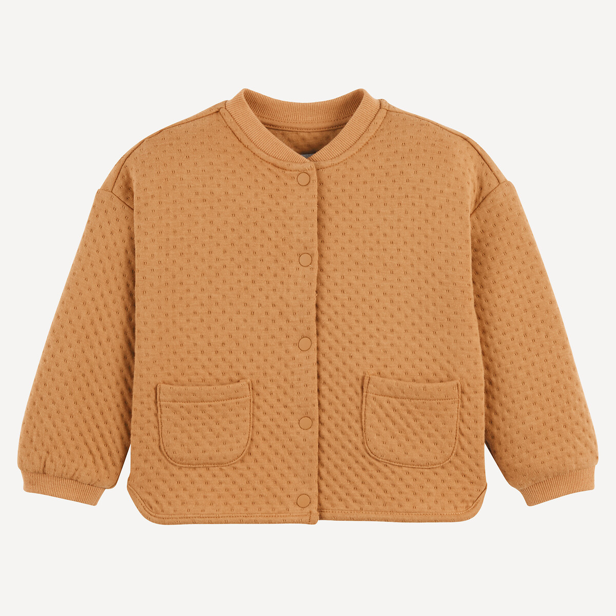 Sweat ouvert pressionné jaune, LA REDOUTE COLLECTIONS