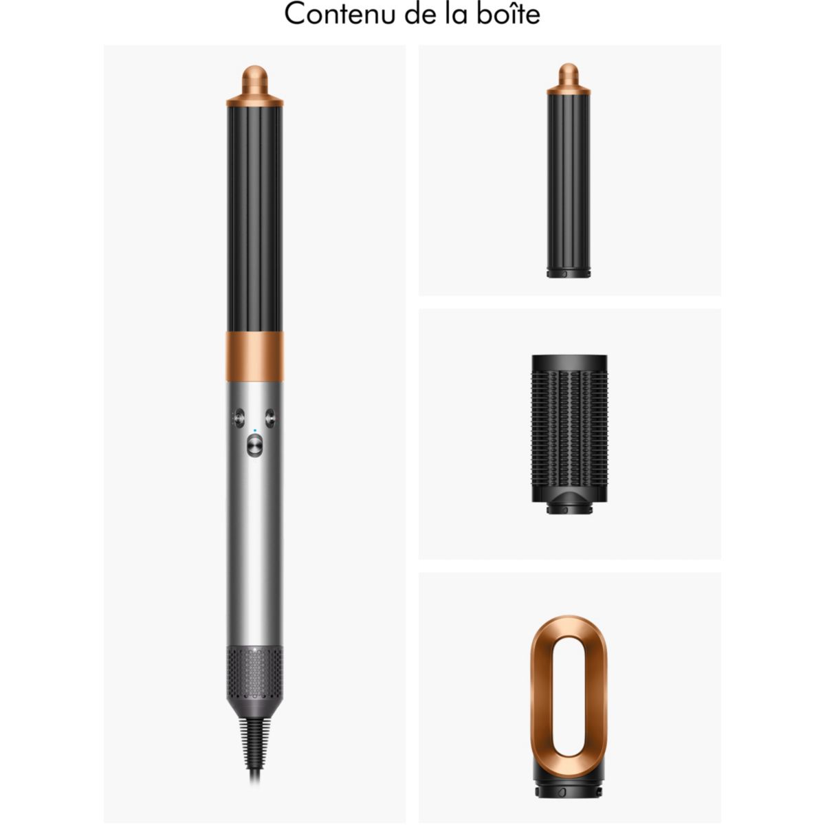 Fer multistyle Airwrap Origin Nickel Cuivré couleur unique, DYSON