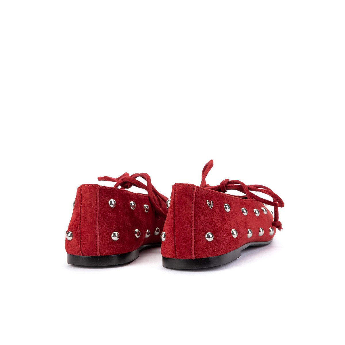 Ballerines cuir Grenelle red, MARTINELLI