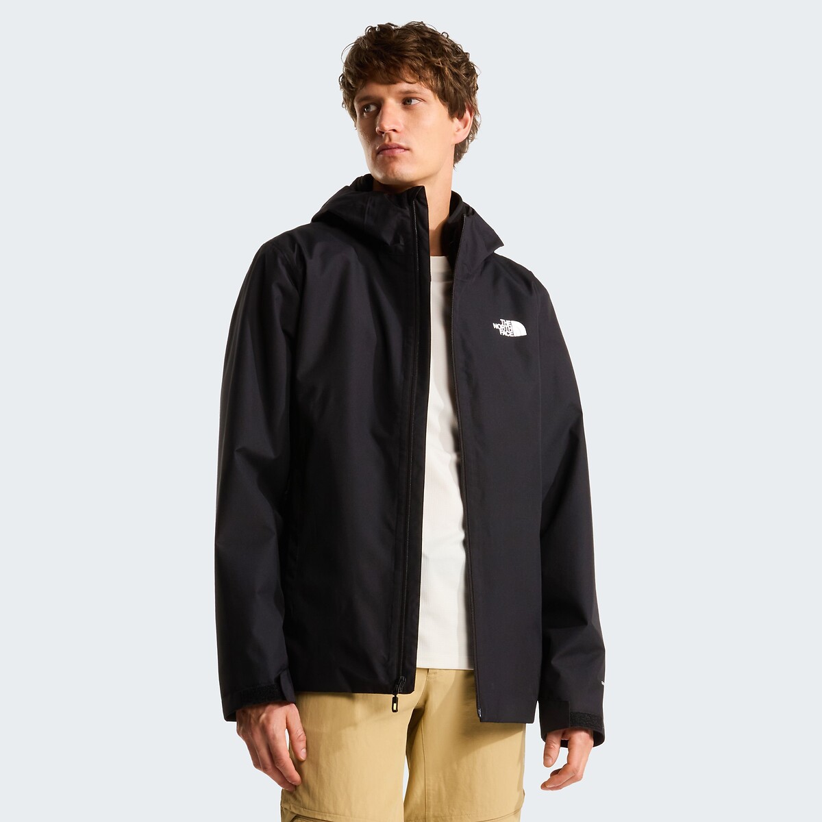 Quest 2-in-1 Hooded Jacket with Fleece black, THE NORTH FACE