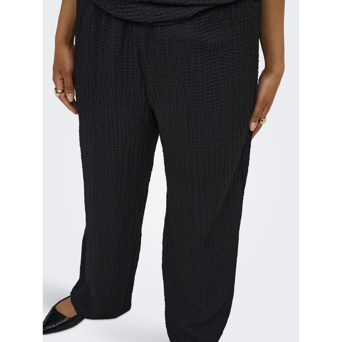 Pantalon black 1, ONLY CARMAKOMA