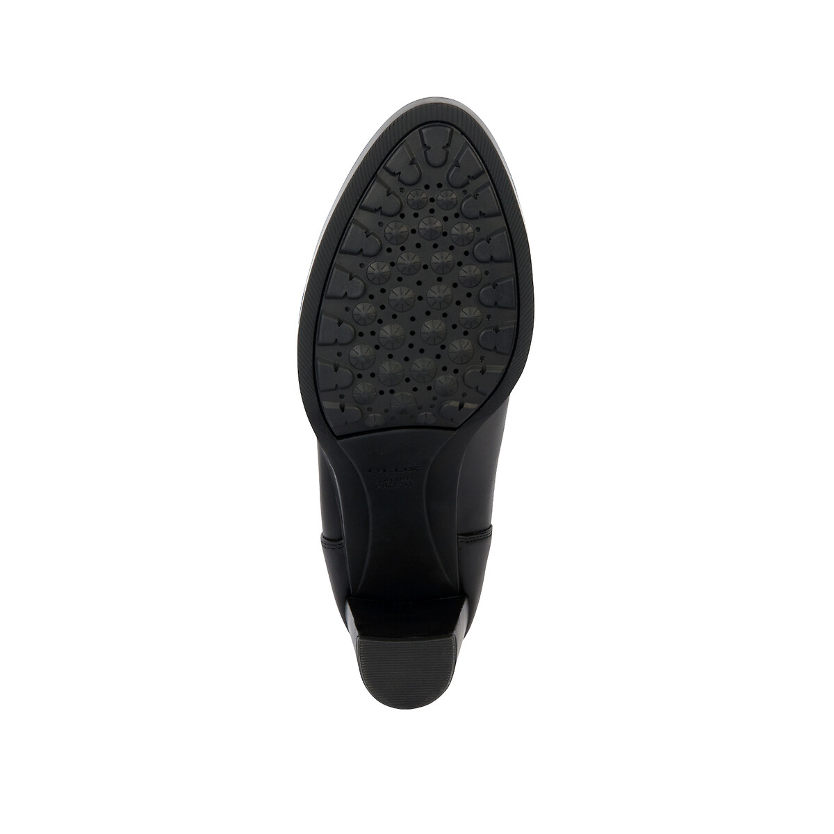 Bottines élastiquées à talon Walk Pleasure noir, GEOX